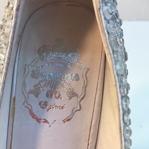 NWOT Crystal Studded Wedding Pumps Size 9 (UK 7 / EURO 39) - - Picture 12 of 16